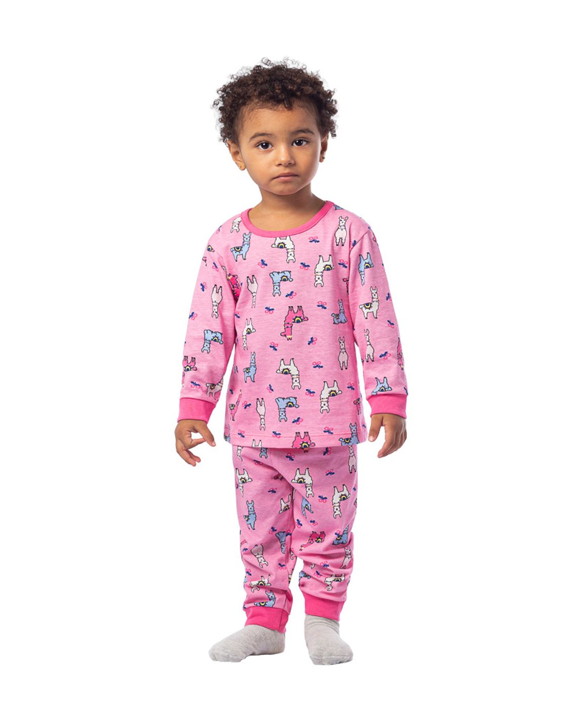 Pijama Feminino Estampa Alpacas | Encontre na Brandili - brandili