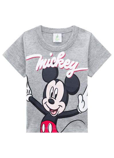 Camiseta-Bebe-Menino-De-Malha-Com-Estampa-Do-Mickey-Brandili-Baby