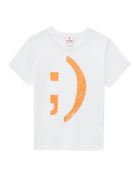 Camiseta-Infantil-Para-Meninos-E-Meninas-De-Malha-Reviva-Com-Estampa-De-Smile-Brandili