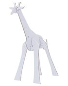 Blusa-infantil-menina-de-malha-com-estampa-de-Girafa---Acompanha-brinquedo-montavel-de-girafa---Veste-e-diverte-Brandili