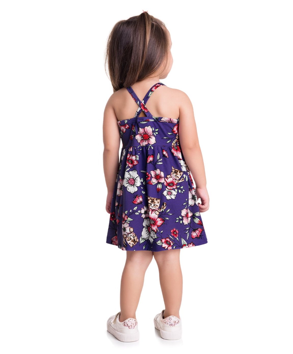 Encontre aqui Vestido Infantil Malha Girassol com as melhores condições