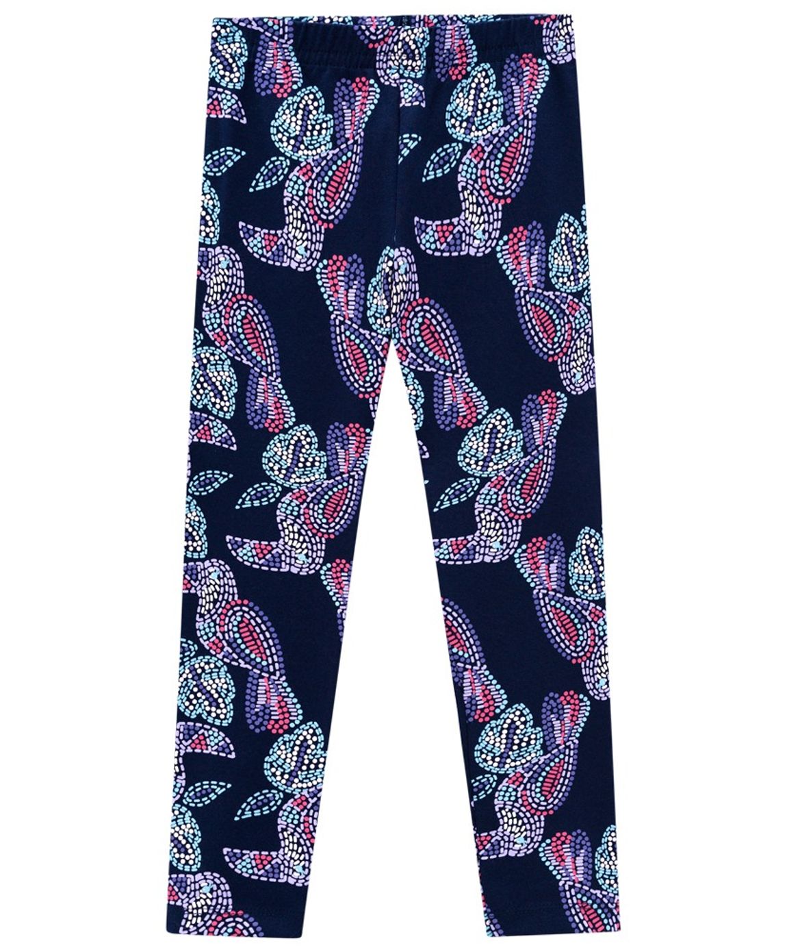 Calça Legging Infantil Menina Cotton Estampa De Tucanos Brandili | Mundo  Brandili - brandili