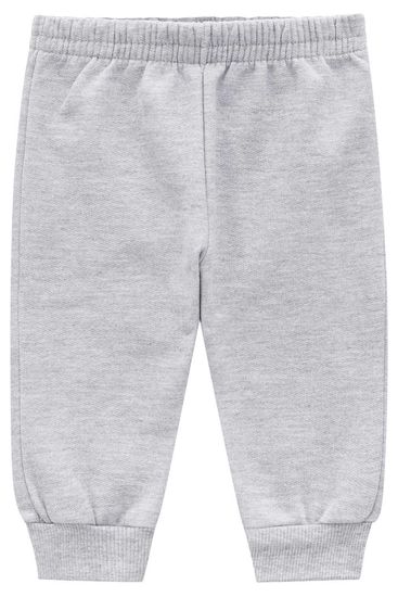 Calça jogger básica bebê unissex de moletom Brandili Baby - P