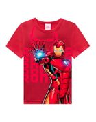 Camiseta-infantil-menino-do-Homem-de-Ferro-Marvel-Brandili
