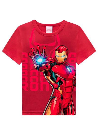 Camiseta-infantil-menino-do-Homem-de-Ferro-Marvel-Brandili