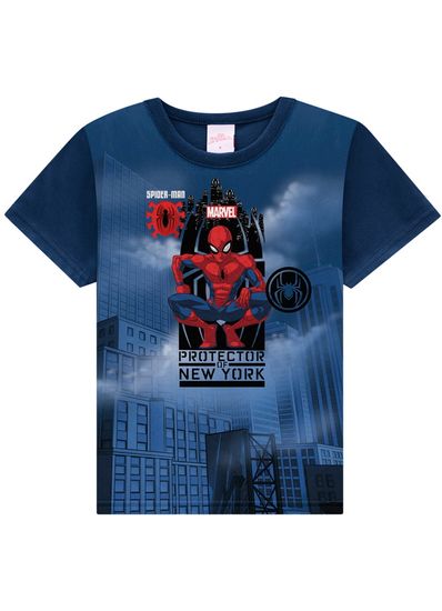 Camiseta-infantil-menino-do-Homem-Aranha-Marvel-Brandili