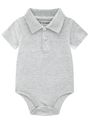 Body-polo-basico-bebe-unissex-de-malha-Brandili-baby