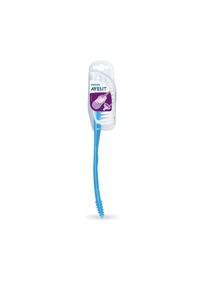 Escova para Mamadeiras e Bicos Philips Avent - SCF145/06 - Azul