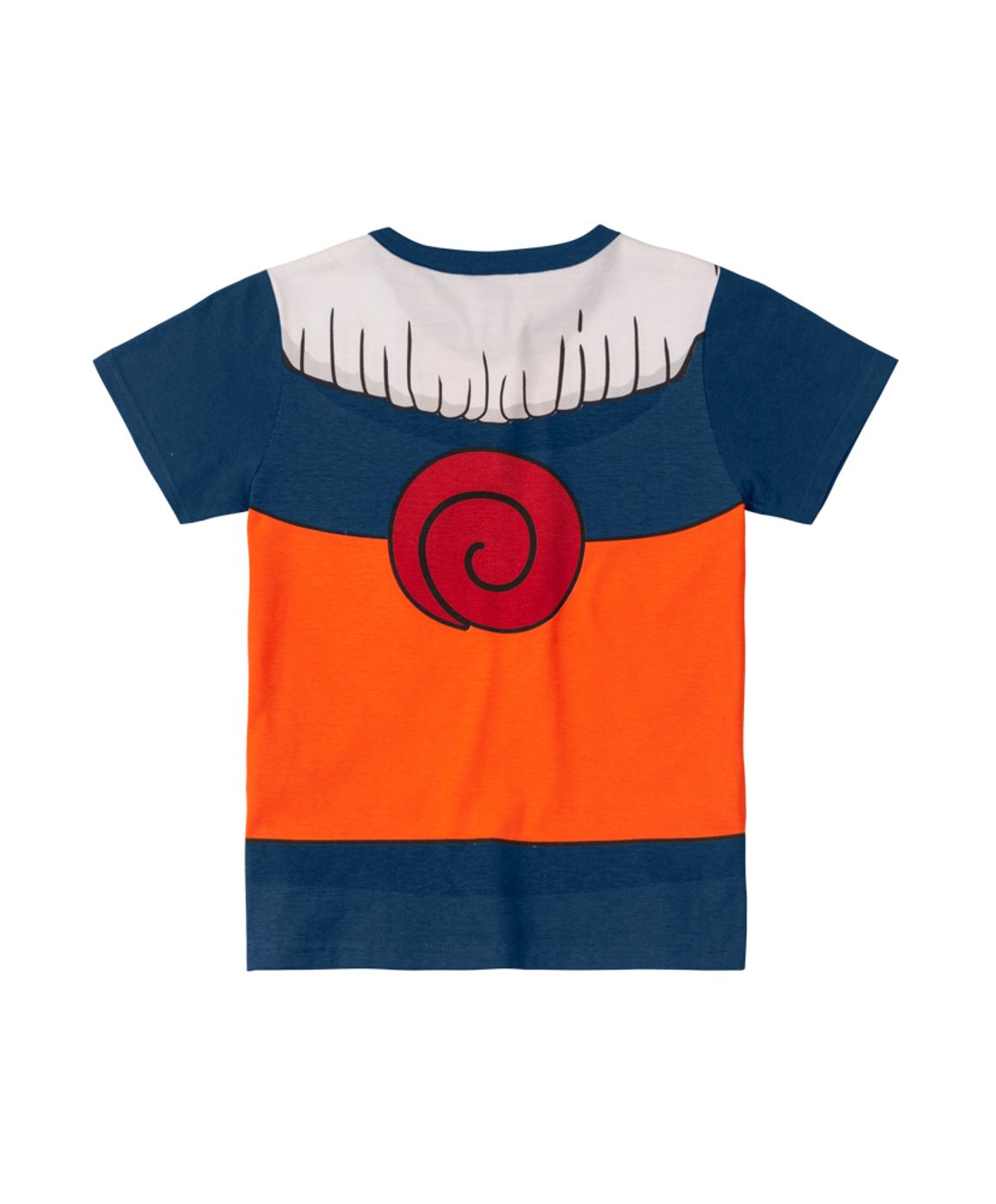 Camiseta Naruto Clássico Infantil Laranja