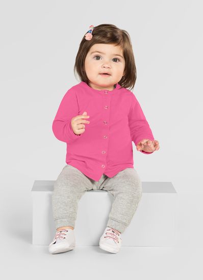 Casaco bebê unissex de cotton Brandili Baby - G