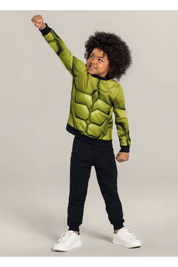 Blusão infantil menino Vingadores Brandili - 1