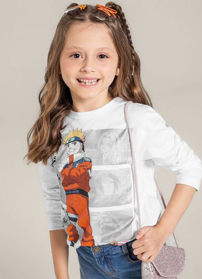 Camiseta-infantil-unissex-Naruto-Brandili