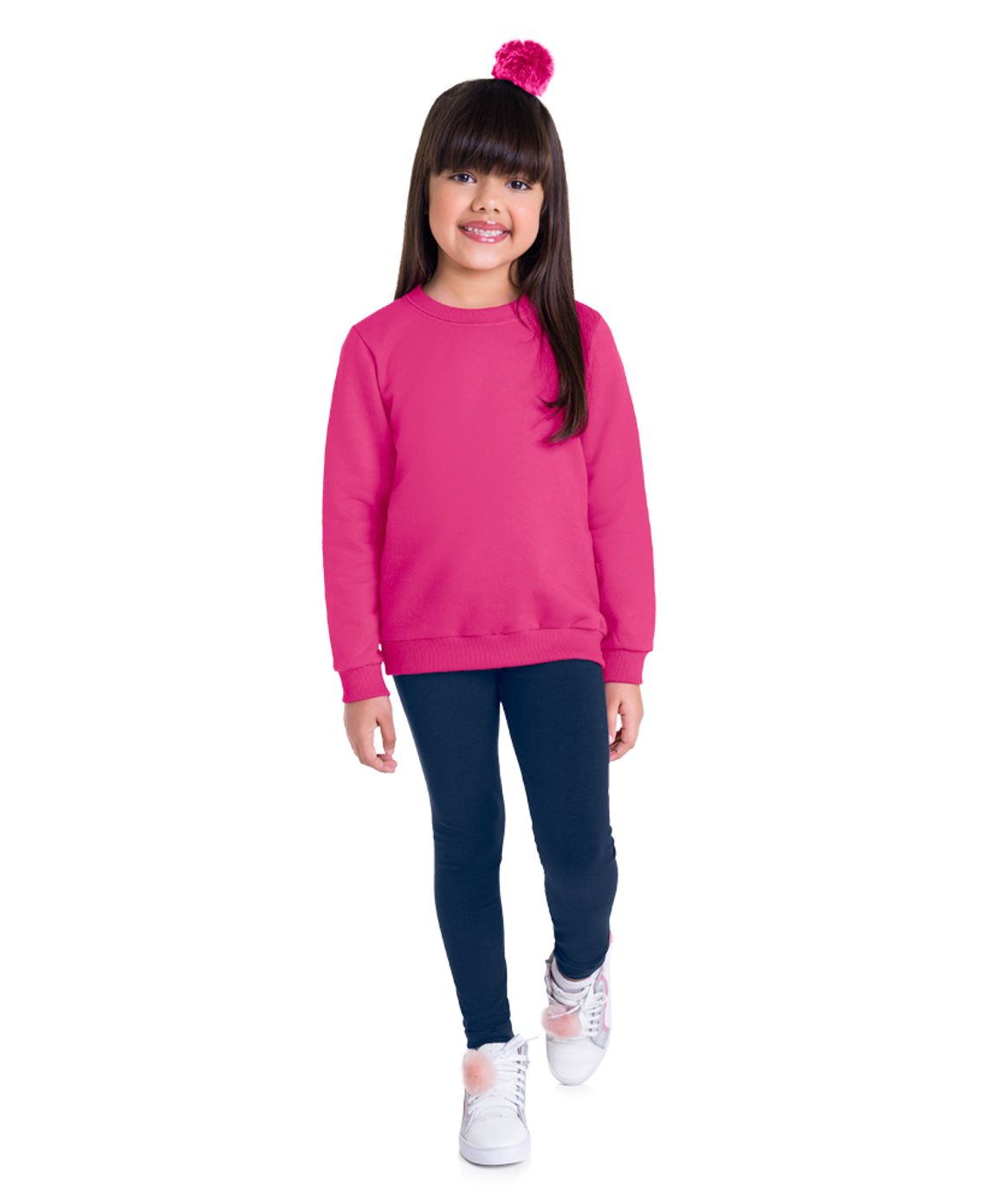 Calça Legging Infantil Cotton - 49710-1200 - Pulla Bulla