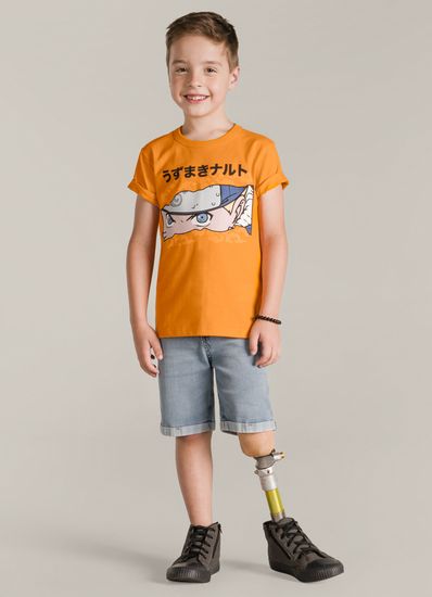 Camiseta Naruto infantil menino Brandili - 14