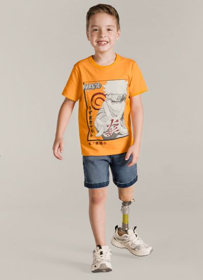 Camiseta Naruto infantil menino Brandili - 6