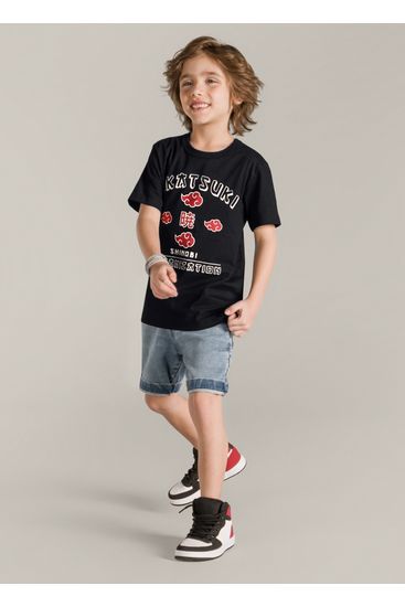 Camiseta Naruto infantil menino Brandili - 6