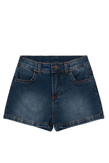 Shorts jeans infantil menina Brandili - 4
