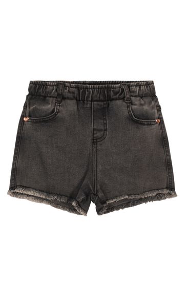 Shorts jeans infantil menina Brandili - 1