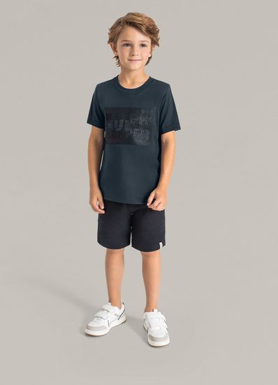 Camiseta em malha infantil menino Mundi - 14