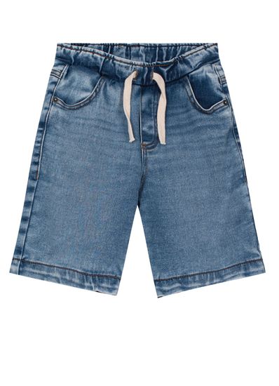 Bermuda jeans comfort infantil menino Brandili - 1