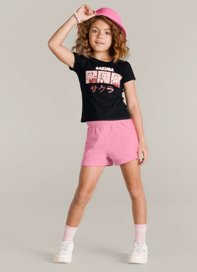 Blusa infantil menina Naruto Brandili - 14