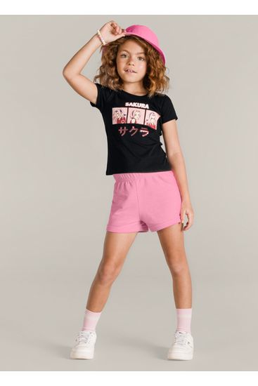 Blusa infantil menina Naruto Brandili - 10