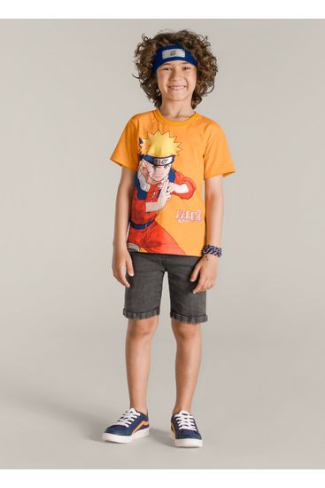 Camiseta Naruto infantil menino Brandili - 6