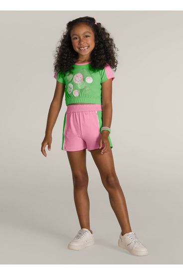 Conjunto de cotton infantil menina Brandili - 4