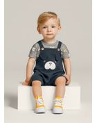 Jardineira-e-camiseta-bebe-menino-com-aplique-interativo-Brandili-Baby