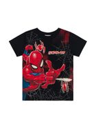 Camiseta-Homem-Aranha-com-estampa-brilha-no-escuro-Infantil-menino-Brandili
