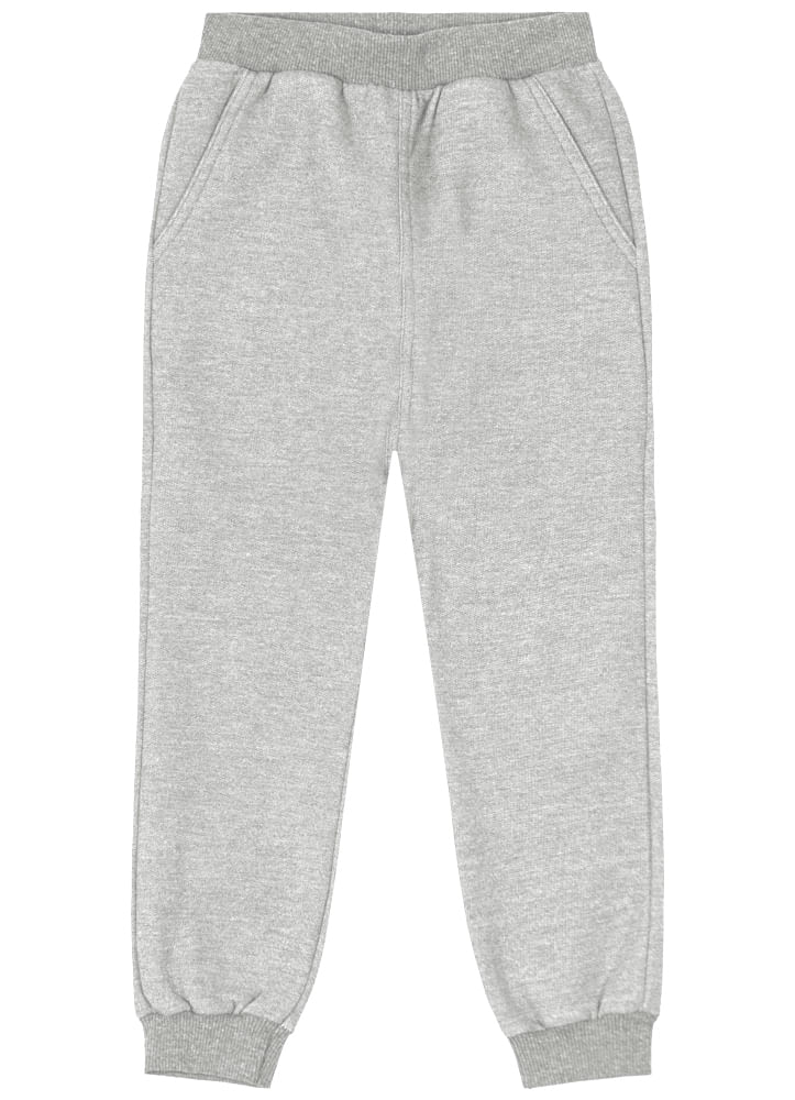 Calça Jogger infantil menino em moletom Brandili