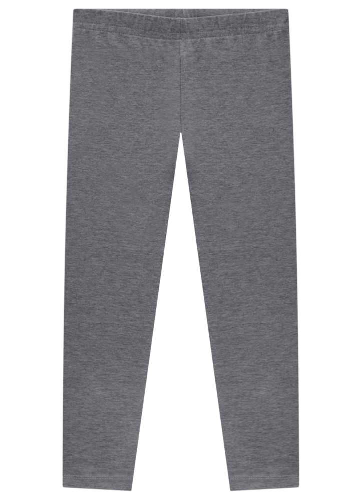 Calça legging básica infantil menina de molecotton Brandili