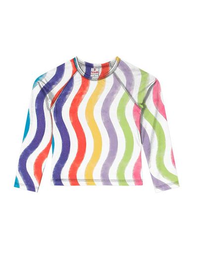 Camiseta-infantil-unissex-de-malha-com-protecao-UV-Brandili
