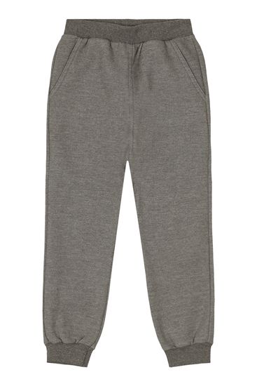 Calça jogger básica infantil menino em moletom Brandili - 8