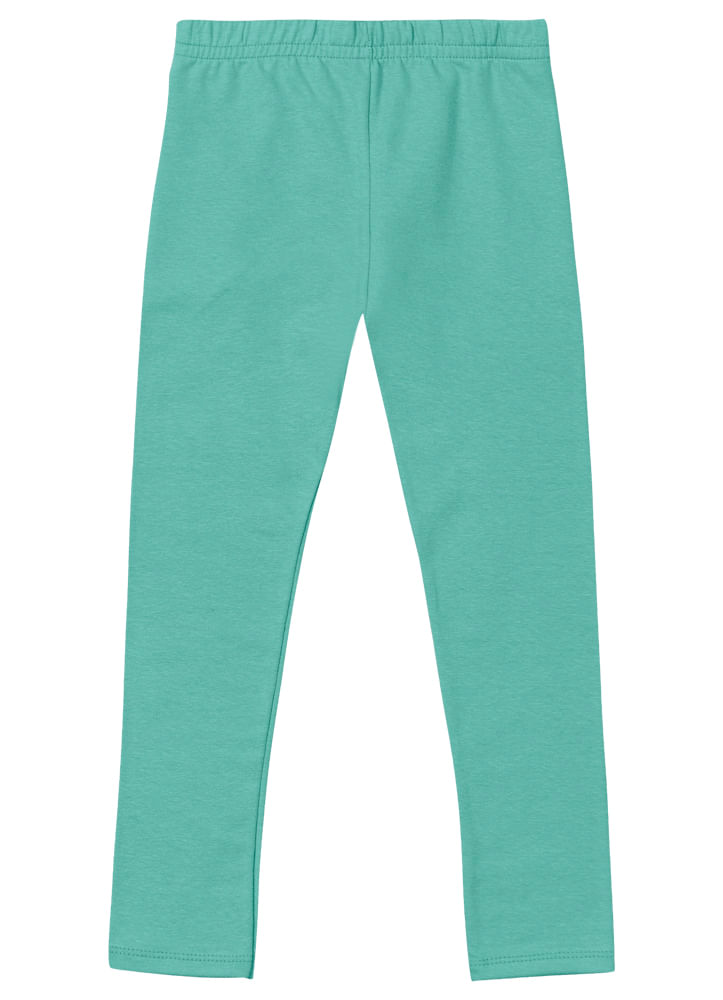Calça legging básica infantil menina em molecotton Brandili