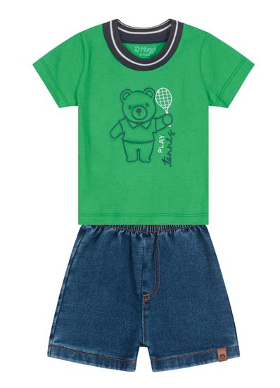 Conjunto infantil menino Mundi - M