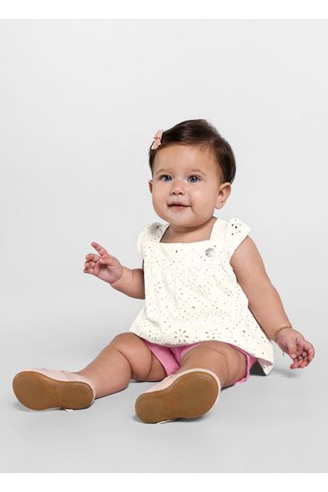 Conjunto infantil menina Mundi - P