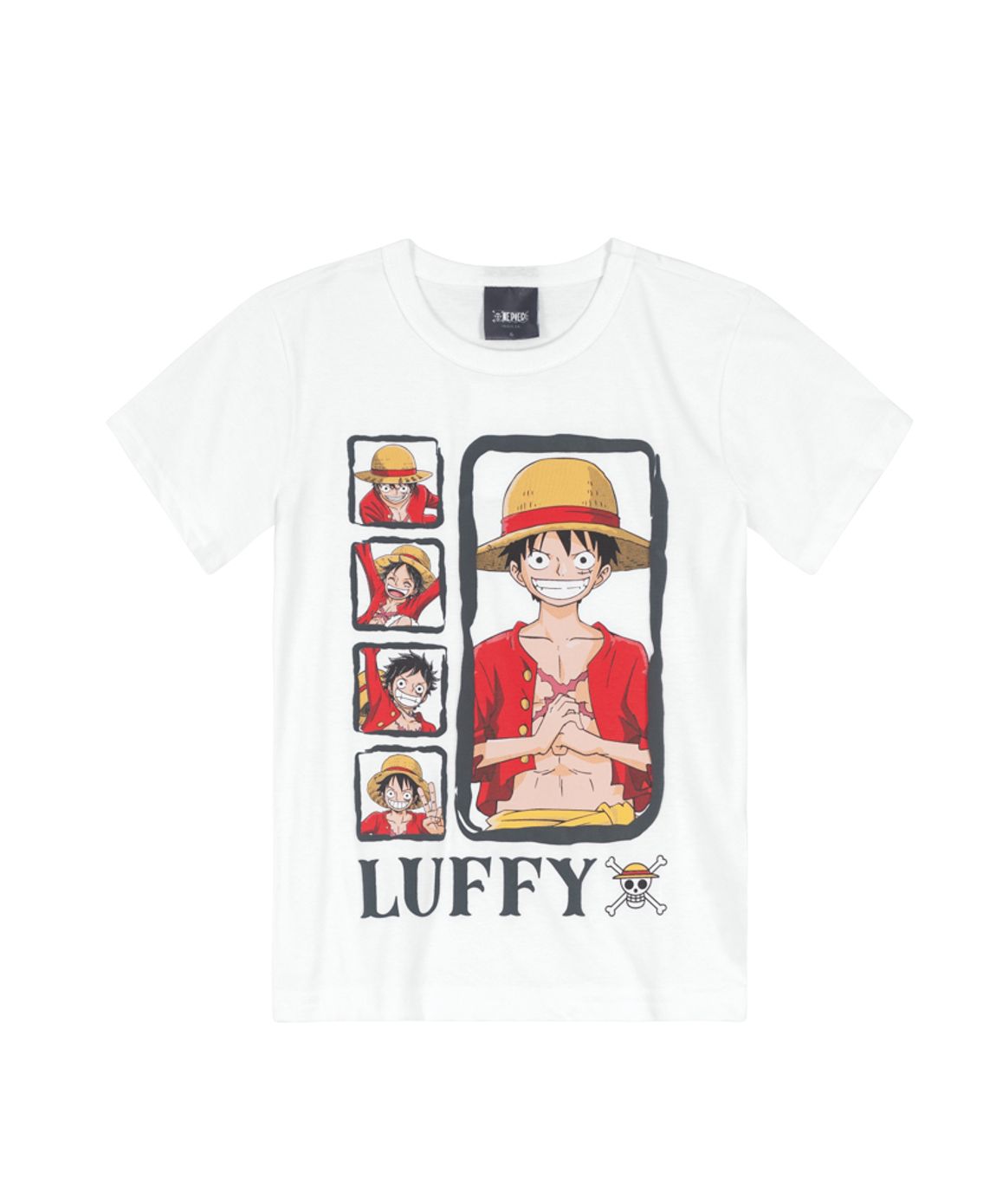 Camiseta Infantil Menino Luffy Childhood One Piece - 10