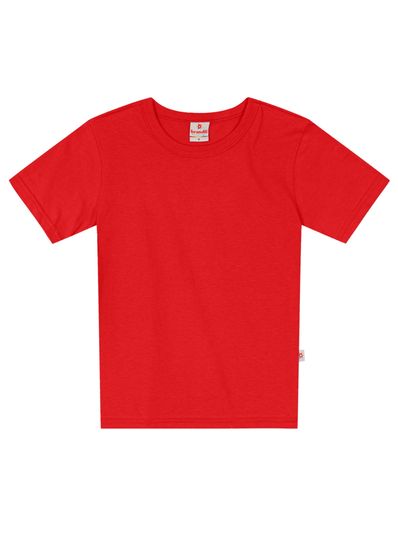 Camiseta básica infantil menino em malha Brandili - 3