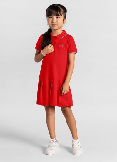 Vestido polo infantil menina Mundi - 6