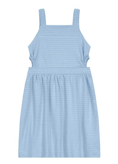 Vestido Infantil em cotton poá Mundi - 4