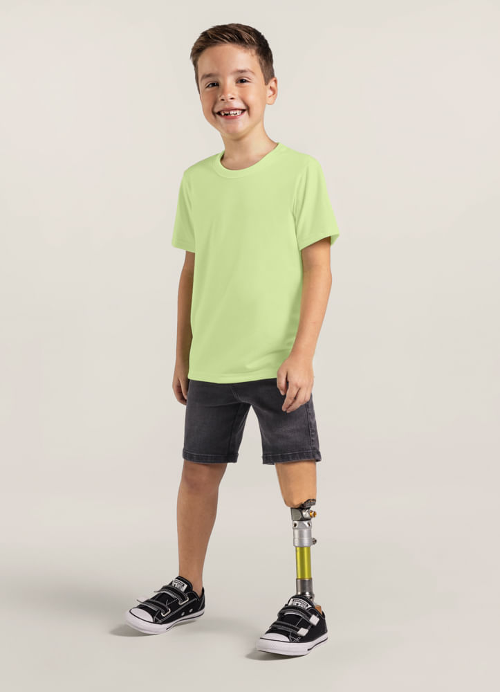 Bermuda jeans infantil menino Brandili