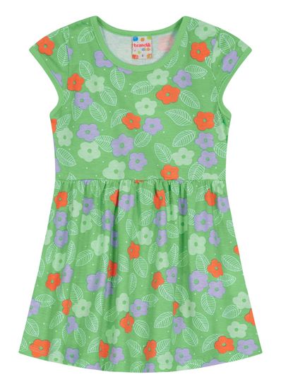 Vestido em malha infantil menina Brandili - 2