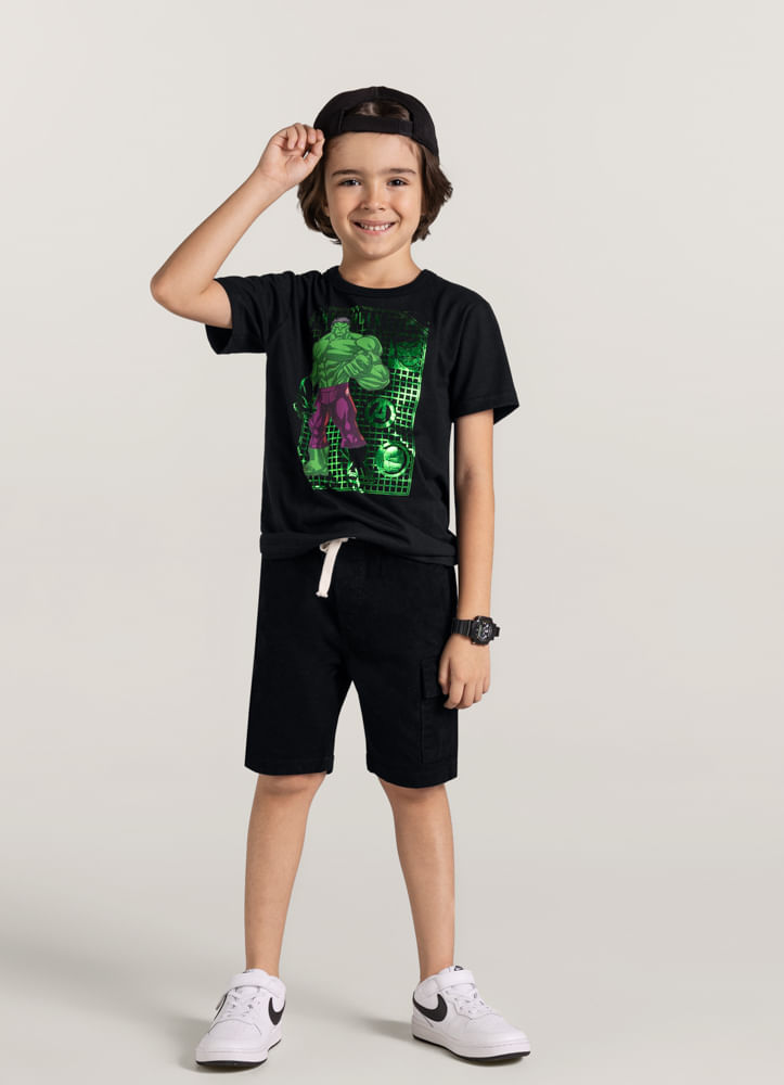 Camiseta estampada Infantil menino com Brandili