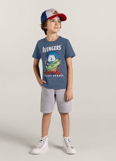 Camiseta estampada Infantil menino com Brandili - 10