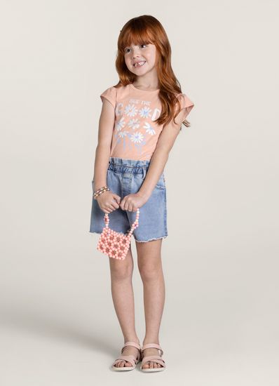 Blusa com estampa infantil menina em malha Brandili - 4