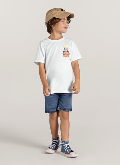 Camiseta Naruto infantil unissex Brandili - 10