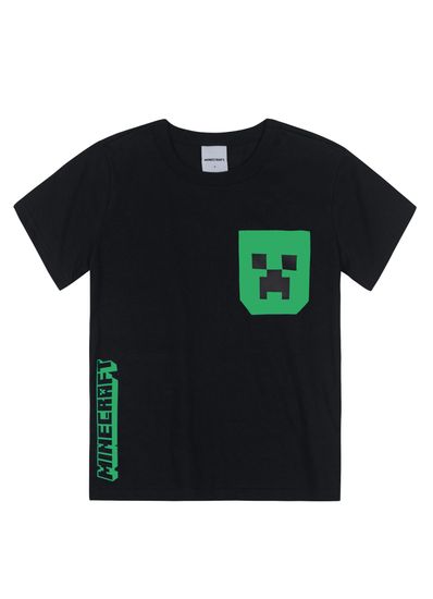 Camiseta-Minecraft-infantil-unissex-Brandili