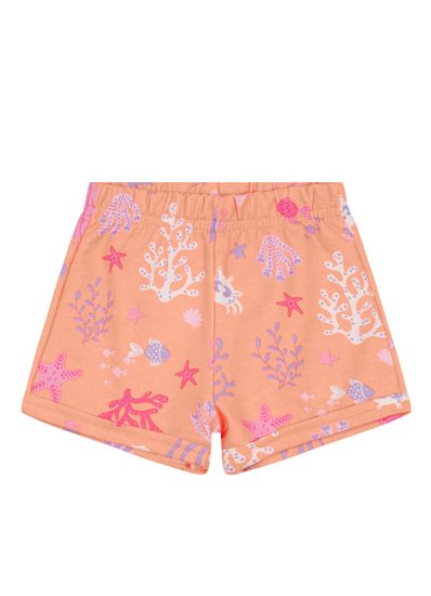 Shorts Básico Infantil Menina estampado Brandili - 4