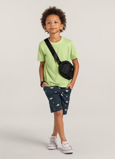 BERMUDA BÁSICA INFANTIL MENINO ESTAMPADA BRANDILI - 10